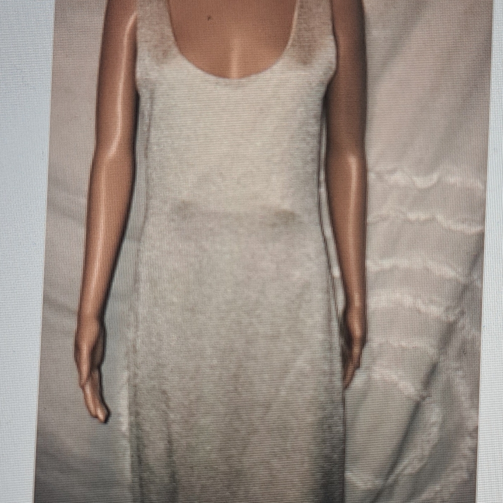 St. John Metallic Knit Sleeveless Top